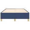 vidaXL Boxspringbettgestell Blau 120x200 cm Stoff