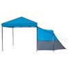 vidaXL Camping-Zelt-Set mit Dach 2 pcs Blau Taffeta und Stoff