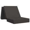 vidaXL Klappsofa Bett 90 x 63 x 45 cm Dunkelgrau