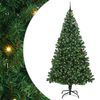 vidaXL K&uuml;nstlicher Weihnachtsbaum mit 300 LEDs mit St&auml;nder Gr&uuml;n 240 cm