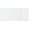vidaXL K&uuml;chenr&uuml;ckwand Transparent 110 x 50 x 0,6 cm Geh&auml;rtetes Glas
