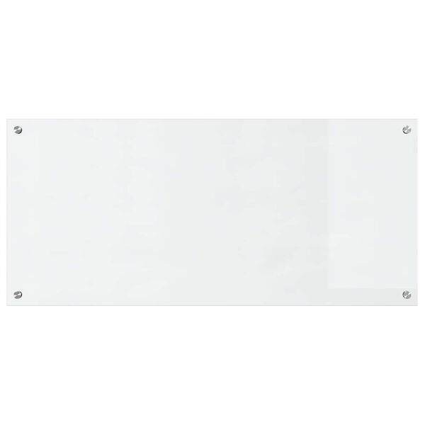 vidaXL K&uuml;chenr&uuml;ckwand Transparent 110 x 50 x 0,6 cm Geh&auml;rtetes Glas