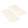 vidaXL Bettlatten 32 stk. Natur 90 x 6 x 1,3 cm Massives Kiefernholz