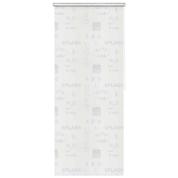 vidaXL Duschrollo 120x240 cm Splash-Design