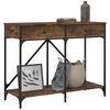 vidaXL Konsolentisch R&auml;uchereiche 100x39x78,5 cm Holzwerkstoff