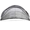 vidaXL Pool-Dome Schwarz 592 x 590 x 275 cm