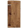 vidaXL Beistelltisch Altholz 29,6 x 29,6 x 60 cm Holzwerkstoff