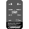 Carpoint LED-Anh&auml;ngerkupplungssteckdose Tester 12 V Schwarz