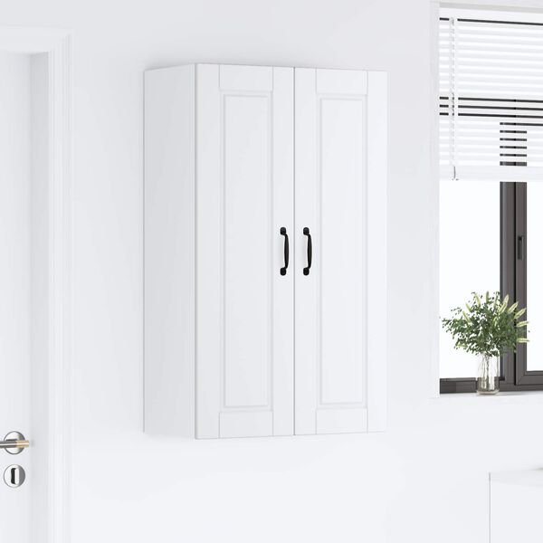 vidaXL K&uuml;chenschrank mit Regal Wei&szlig; 60 x 31 x 100 cm Holzwerkstoff