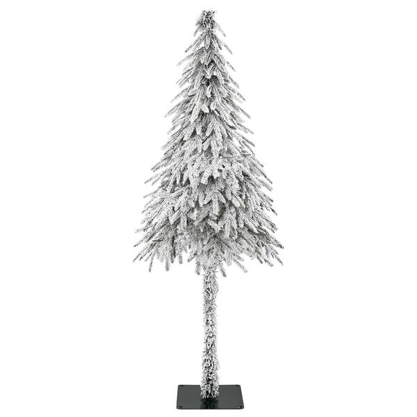 vidaXL Weihnachtsbaum mit 150 LEDs Wei&szlig; 150 cm PE und Stahl