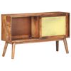 vidaXL Sideboard 112x30x65 cm Mango Massivholz