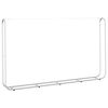 vidaXL Kaminholzregal 250x25x150 cm Stahl verzinkt