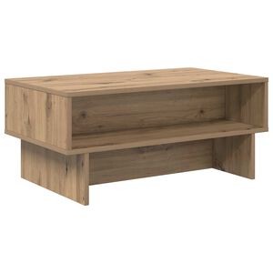 vidaXL Couchtisch Artisan-Eiche 80 x 46 x 35 cm Holzwerkstoff