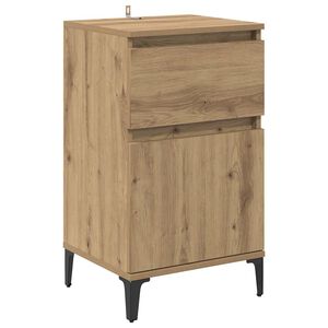 vidaXL Nachttisch Artisan-Eiche 40 x 35 x 70 cm Holzwerkstoff