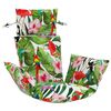 vidaXL Adirondack Kissen PUTTEN 100 % Polyester Mehrfarbig