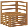 vidaXL Sofagarnituren 5 pcs Natur Massivholz Akazie