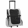 vidaXL Trolley f&uuml;r Haustiere 3-in-1 Grau 48x32x(57-106) cm cm Oxford-Gewebe