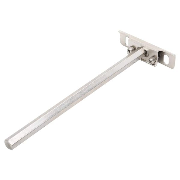 vidaXL Regaltr&auml;ger Schwebend 12 Stk. Unsichtbar &Oslash;12x200 mm