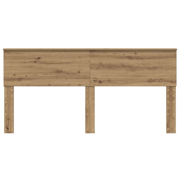 vidaXL Kopfteil Artisan-Eiche 90 cm Holzwerkstoff