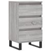 vidaXL Sideboard Grau Sonoma 40x35x70 cm Holzwerkstoff
