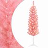 vidaXL K&uuml;nstlicher schlanker Weihnachtsbaum 150 cm 150 LEDs