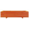vidaXL Pflanzk&uuml;bel Wachsbraun 110x60x26,5 cm Massivholz Kiefer