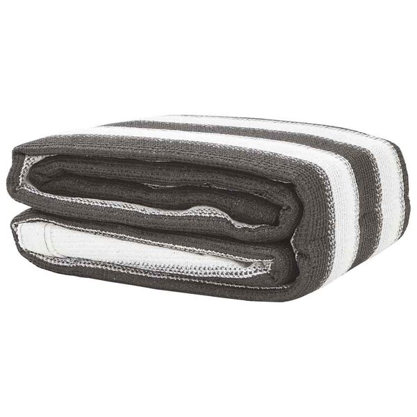 vidaXL Zeltteppich 250x300 cm Anthrazit und Wei&szlig;