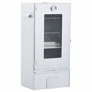 vidaXL R&auml;ucherofen mit 1 kg Hackschnitzel 44,5 x 29 x 83 cm