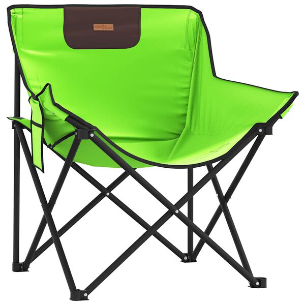 vidaXL Campingstühle 2 Stk. mit Tasche Klappbar Grün