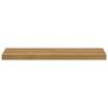 vidaXL Wandregal 2 pcs Braun 80 x 23,5 x 4 cm Holzwerkstoff