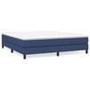vidaXL Boxspringbettgestell Blau 180x200 cm Stoff