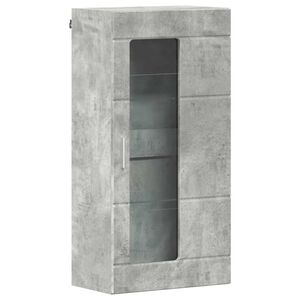 vidaXL Holzschrank Beton Grau 50 x 29 x 100 cm Holzwerkstoff