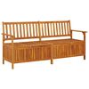 vidaXL Truhenbank 170 cm Massivholz Akazie