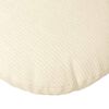 vidaXL Sitzkissen 2 pcs Creme Ø 30 cm Cordstoff