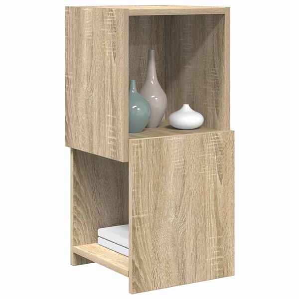 vidaXL Eckschrank Sonoma-Eiche 30,5x30x65cm Holzwerkstoff