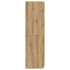 vidaXL Kleiderschrank Artisan-Eiche 80x52x180 cm Holzwerkstoff