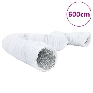 vidaXL L&uuml;ftungsschlauch Aluminium und PVC 6 m &Oslash;15 cm