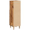 vidaXL Badschrank Altholz-Optik 30x30x100 cm Holzwerkstoff