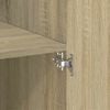 vidaXL Hochschrank Sonoma-Eiche 70x42,5x225 cm Holzwerkstoff