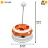 Ferplast Katzenspielzeug Karussell Vertigo Orange