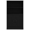 vidaXL Highboard Schwarz Eichen-Optik 60 x 35.5 x 103.5 cm