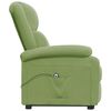 vidaXL Aufstehsessel Hellgr&uuml;n Samt