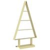 vidaXL Metall Weihnachtsbaum KUOPIO 60 cm Stahl Gold