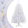 vidaXL K&uuml;nstlicher Weihnachtsbaum Wei&szlig; 120 cm PVC und Metall