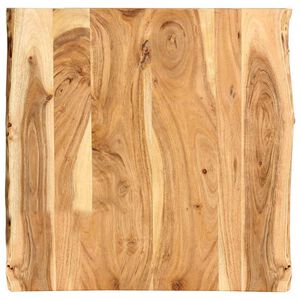 vidaXL Tischplatte Massivholz Akazie 58x(50-60)x2,5 cm