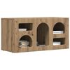 vidaXL TV-Schr&auml;nk Artisan-Eiche 80 x 35 x 40 cm Holzwerkstoff