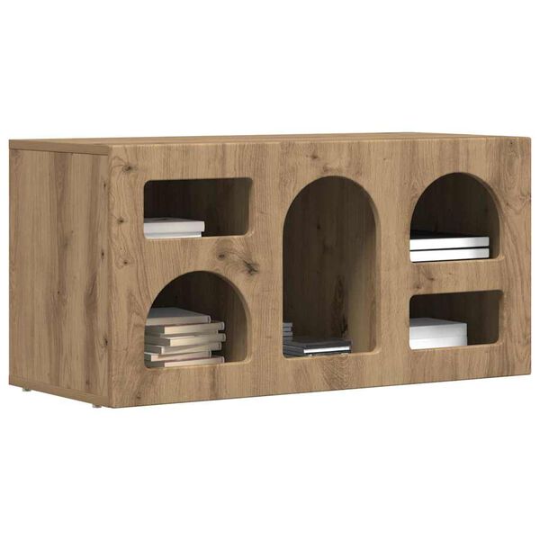 vidaXL TV-Schr&auml;nk Artisan-Eiche 80 x 35 x 40 cm Holzwerkstoff