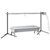 vidaXL Rotisserie-Grill Automatisch Edelstahl