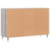 vidaXL Sideboard Grau Sonoma 103,5x35x70 cm Holzwerkstoff