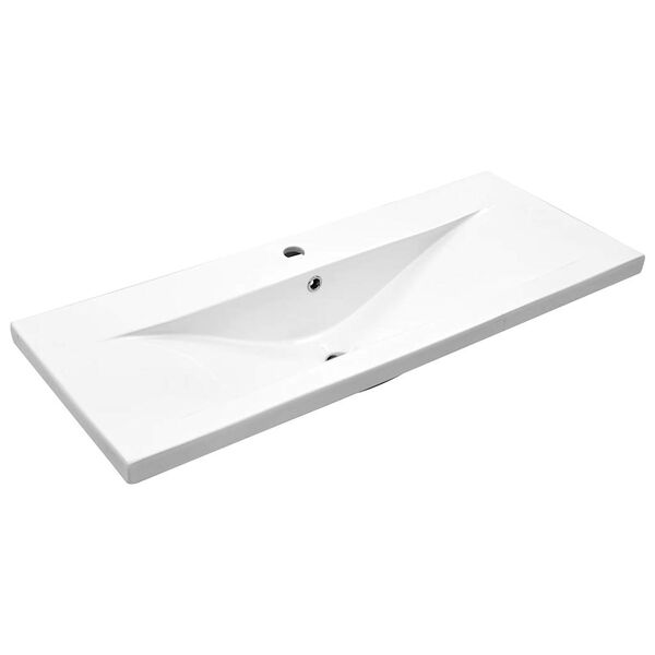 vidaXL Waschbeckenunterschrank mit Einbaubecken Artisan-Eiche